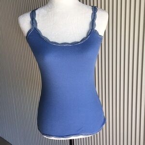 Converse One Star Blue Lace Tank Top - XSmall